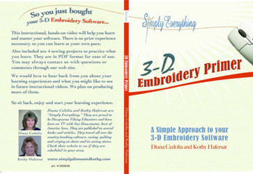 3D Embroidery Primer