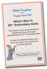 What's New in 5D Embroidery Extra