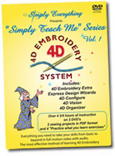 4D Vol. 1 - Embroidery System