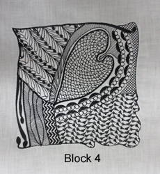 Tangled Embroidery Designs Block 4
