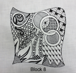 Tangled Embroidery Designs Block 8
