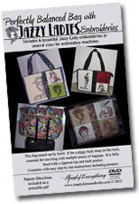 Perfectly Balanced Bag with Jazzy Ladies Embroideries