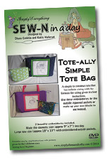 SEW-N in a day Tote-Ally Simple Tote Bag